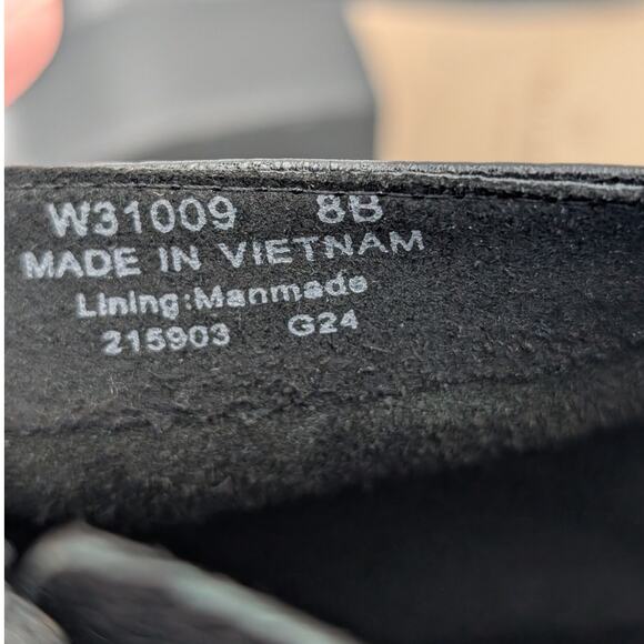 Cole Haan Naia Pointed Toe Block Heel Booties Women's Black Size US8B EU39 - Picture 10 of 12